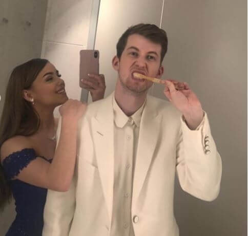 Viivi Niemi with her boyfriend, Alan Walker